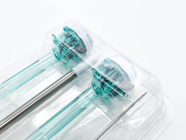 CE Marked 10mm Disposable Bladeless Trocar Cannula Set Laparoscopic Trocar Kit