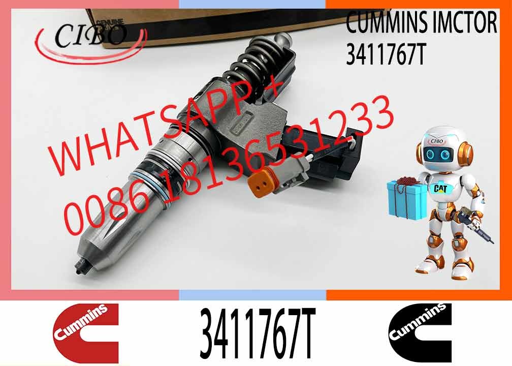 Brand New Diesel Common Rail Diesel Fuel Injector 3411765 3087560 3411767T For Cummins QSN14 N14