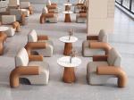 Five-star Hotel Lobby Furniture Negotiation Sofa Table And Chair Combination