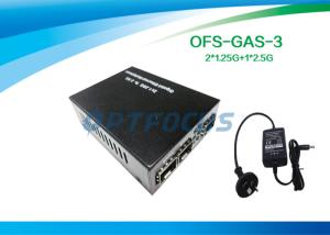 China 2.5G Gigabit Fiber Media Converter factory