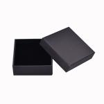 Eco Friendly Recycled Gift Packaging Black Brown Kraft Paper Jewelry Boxes