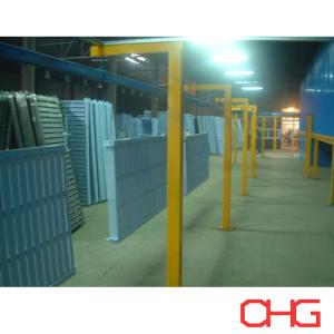 China Customized Powder Coating Line For Hospital Beds Manual Electrostatic Spray Gun factory