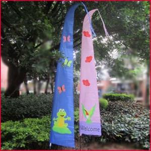 China Spring Garden Flag Frog factory