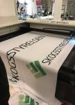1800×1400mm Vision Camera Laser Machine 8-48m/Min Banner Vision Laser Cutting