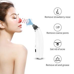China Multi Function Fcial Pore Cleanser Blackhead Acne Remover Electric Vacuum Suction Tool factory