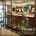 Value fashion shop glass jewelry display cabinet, luxury display cabinet