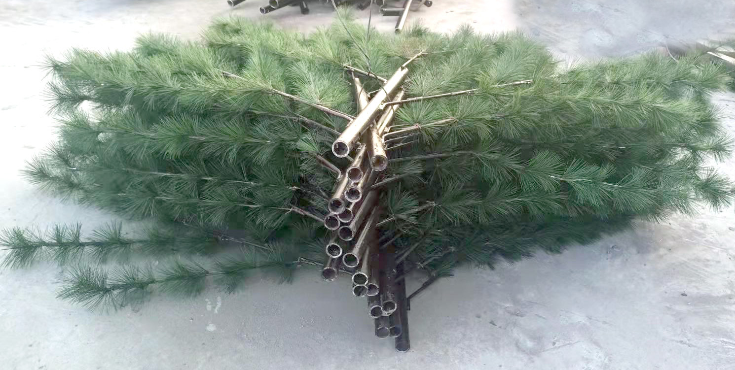 25m Galvanized Metal Monopole Tower Artificial Palm Tree Antenna Mast