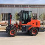 4X4 Off Road Forklift Loader 3ton 4ton 5ton for Food Shop within 1CBM Bucket