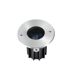China Mono RGB 4W RGBW In Ground Spotlights , IP67 24VDC Round Lighting For Outdoors factory