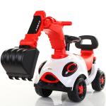 Children's Plastic Electric Excavator Outdoor Car With Battery Toy Car Motor