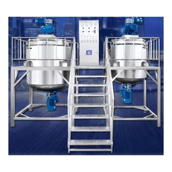 50 MPa Max Working Pressure Stainless Steel Liquid Blender Mixing Tank for