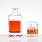 500ml 700ml 750ml Square Glass Bottles for Alcoholic Drinks Super Flint Glass