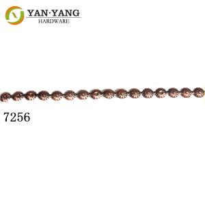 China Furniture accessories for sofa Decorative iron nail strip metal strip factory