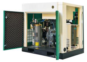 China Portable rotary screw air compressor 15KW 20HP screw compressor 2.19m3/min industrial air compressor factory
