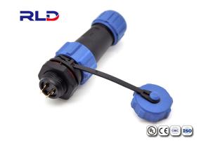 China M13 Waterproof 2 Pin Plug Low Voltage Ip67 LED Cable Connector factory
