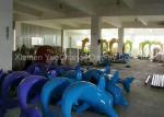OEM / ODM Decorative Dolphin Sculpture , Life Size Outdoor Statues Weatherproof