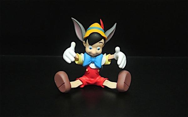 90 - 95 Degree Pinocchio Little Collectible Toys With Disney Logo Customized