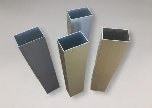 China Customized Aluminum Extrusion Square Tube For Kitchen Cabinet Window Frame factory
