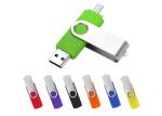 2g 3.0 Red Swivel OTG Usb Flash Drive For Android Smartphone Customized Logo