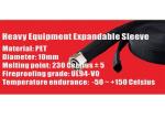 Industrial Expandable Electrical Braided Sleeving Easy Installation For Cable