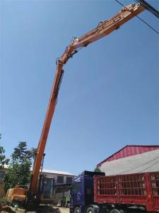 China 100% Excavator Reach Boom Improved Working Angle factory
