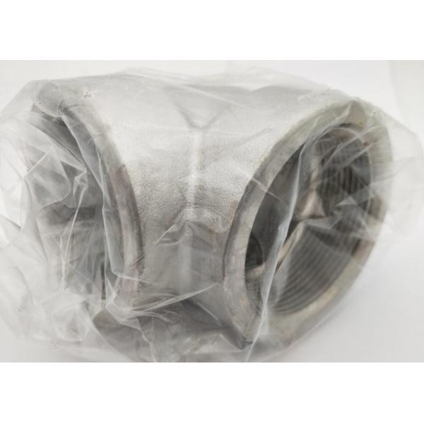 SS316L 2" Sch80 3000# 90 Degree Threaded Elbow Pipe Fittings