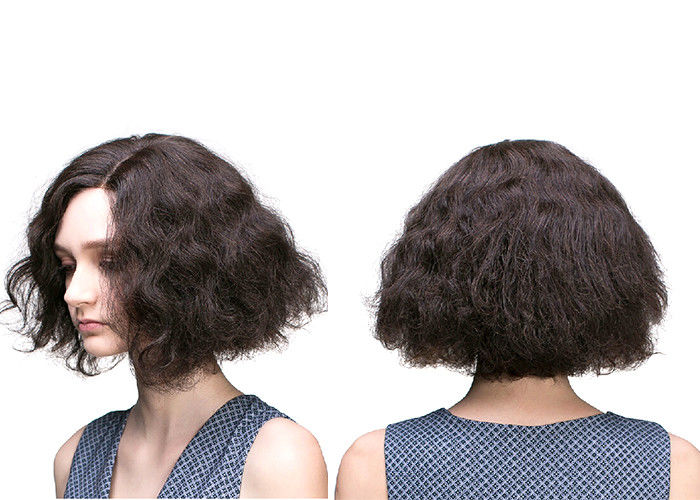Customized 25cm Short Synthetic Wigs 100% Enviromental Protection