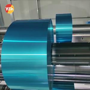 China Hydrophilic foil 8011 blue aluminum foil for air conditioner factory