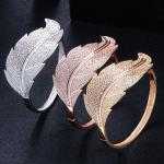 Luxury Tennis Chain bracelet AAAAA CZ White Gold Party Wedding bracelets for