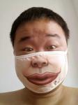 China hot 3D printing funny cotton face mask