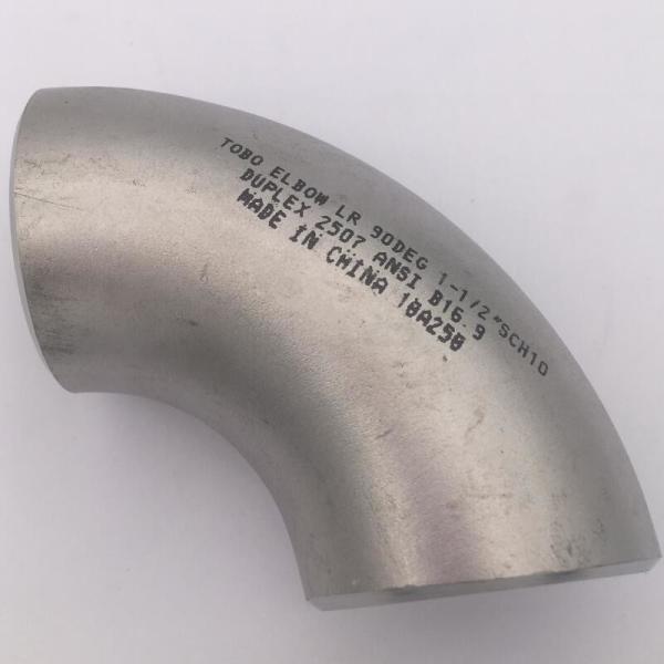 ASME B16.9 Titanium Grade 2 Ti Elbow 90 Degree R-1.5d 60.3*2.77mm DN50 Sch10