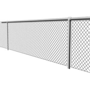 China 4 Feet Steel Wire Mesh Fence Hot Dipped Galvanized A975 For Basketball Court factory