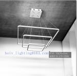 LED Hanging Lightings Classic Modern Simple 76w White Or Black Color