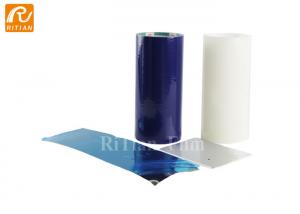 China Anti Scratch Protective Film , Clear Blue Surface Protection Sheet on sale