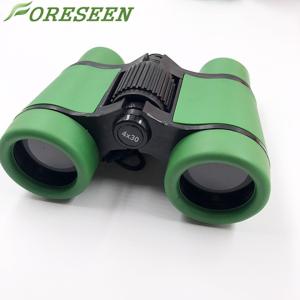 China Plastic Rubber Children Binoculars Focusing 4X30 Telescope multi Colors High-definition factory