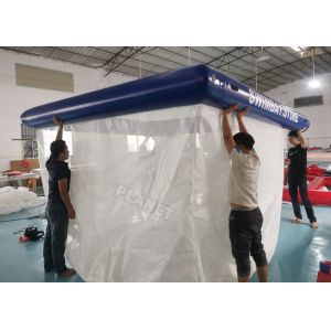Jellyfish Protection Floating Yacht Inflatable Sea Pool With Net
