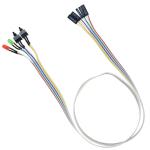 65CM Slim Computer Motherboard Power Cable Wire Harness 28AWG 26AWG 24 AWG Wire