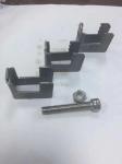 ISO Hot Dip Galvanized Q235 Steel Saddle Clips For Grating