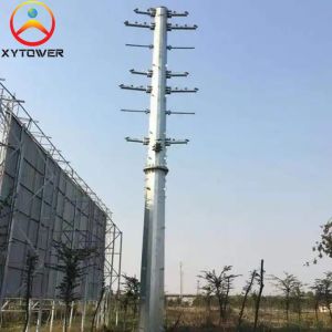 China Electrical Power Transmission Line Galvanized Steel Monopole factory