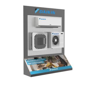 China Supermarkets Air Conditioner Display Stand Metal Electrical Customized Display Stands factory