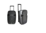 Active Battery Rechargeable Portable Trolley Speaker With Wheels 10 Inch