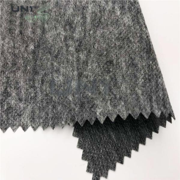 Elastic Fusible Non Woven Interlining 100cm Width Double Dot Coating
