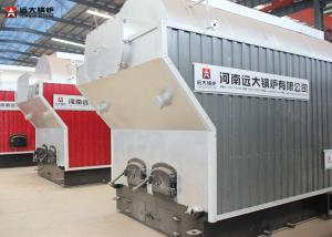 China Automatic Grate Wood Fired Steam Boiler For Plastic / Rubber Industry factory