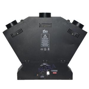 China Special Effect 3 Heads Dmx Flame Machine 200w Stage Flame Thrower factory