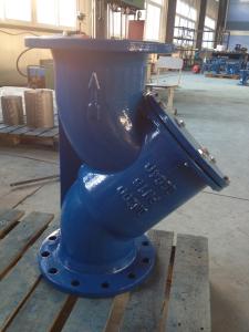 China DIN Y strainer Flanged ends factory