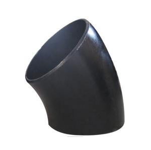 China Butt Welded End Sch40 Cs Pipe Elbow A234 Seamless factory