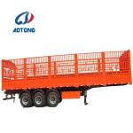 Tri Axle Fence Cargo Trailer Bulk Cargo Semi-Trailer for Animal Transport in