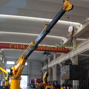 China 360 Degree CCS Hydraulic 15M Telescopic Boom Crane factory