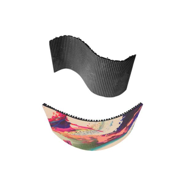Flexible Multiple Usage LED Screen For Party Music Festival Advertisement Art