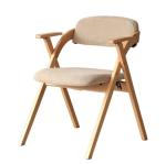 Natural Solid Wooden Chairs For Modern Dining Room With Rubber Wood/ Ash Wood